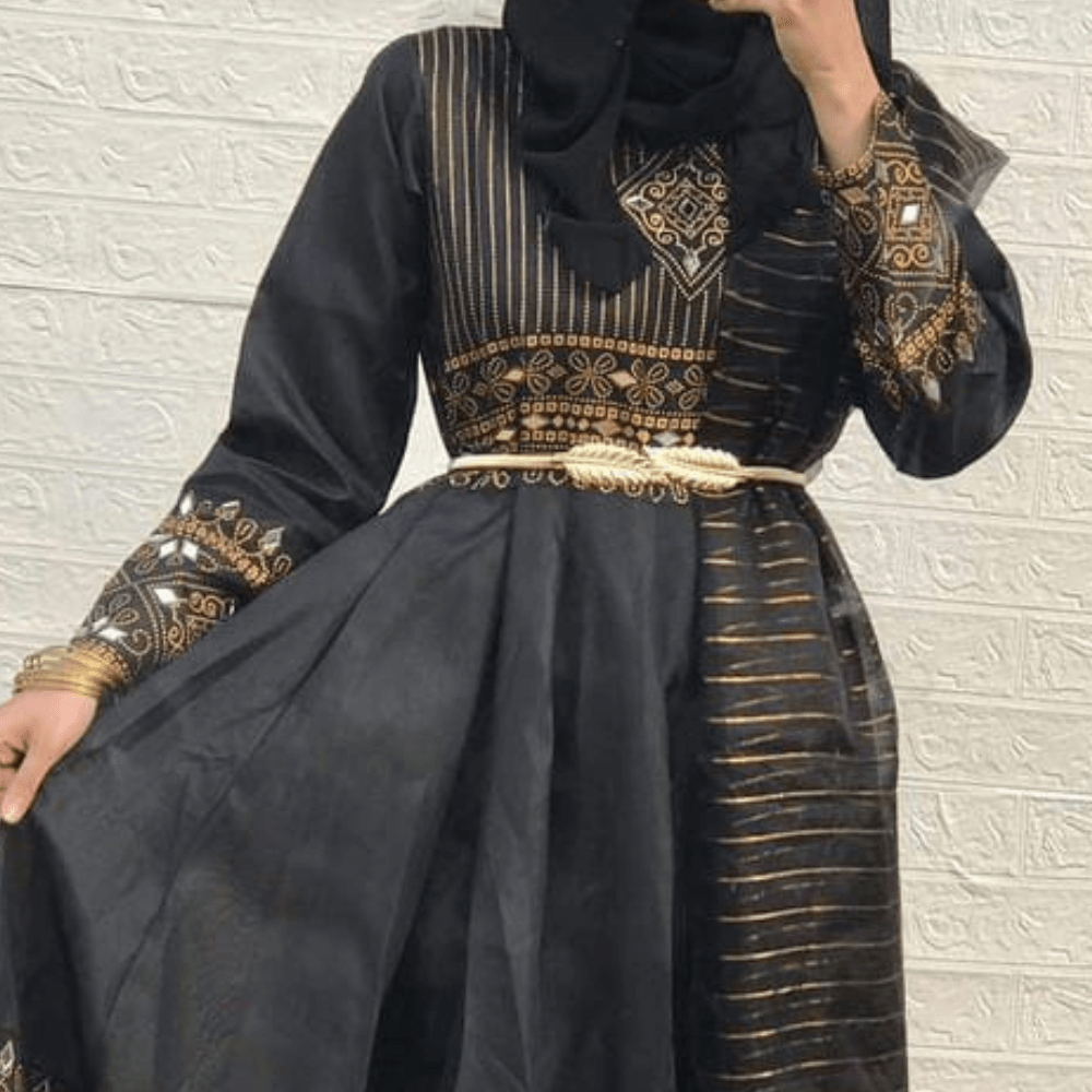 Gul-e-Rana Maxi Black🖤 3pc - Virsa