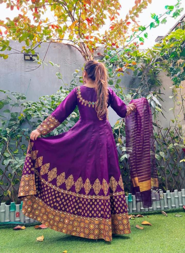 Anar kali 3pc maxi