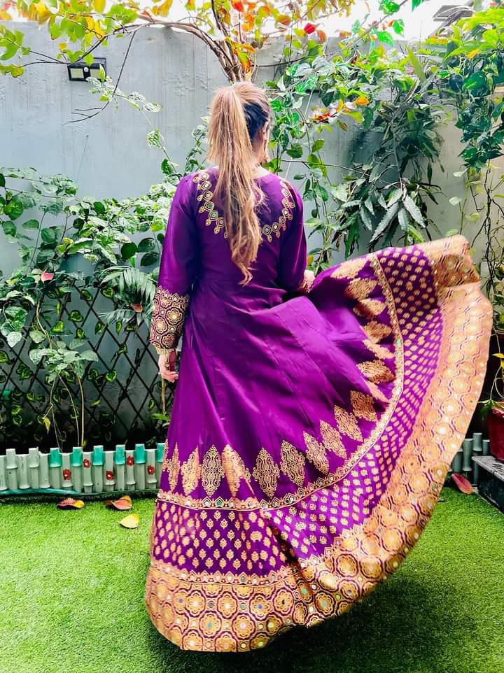 Anar kali 3pc maxi