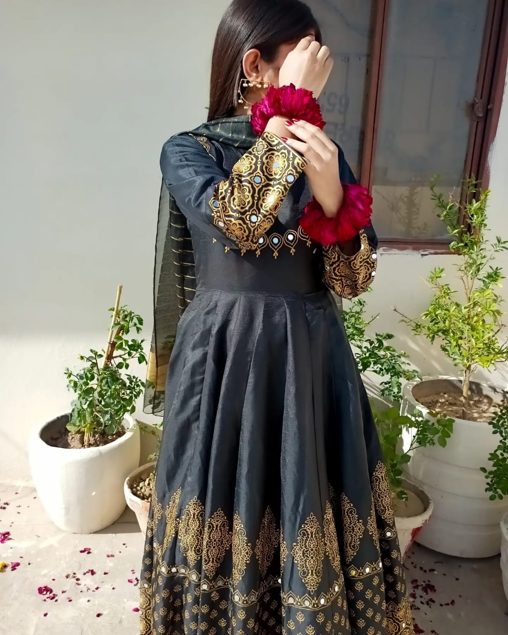 Anar kali 3pc maxi