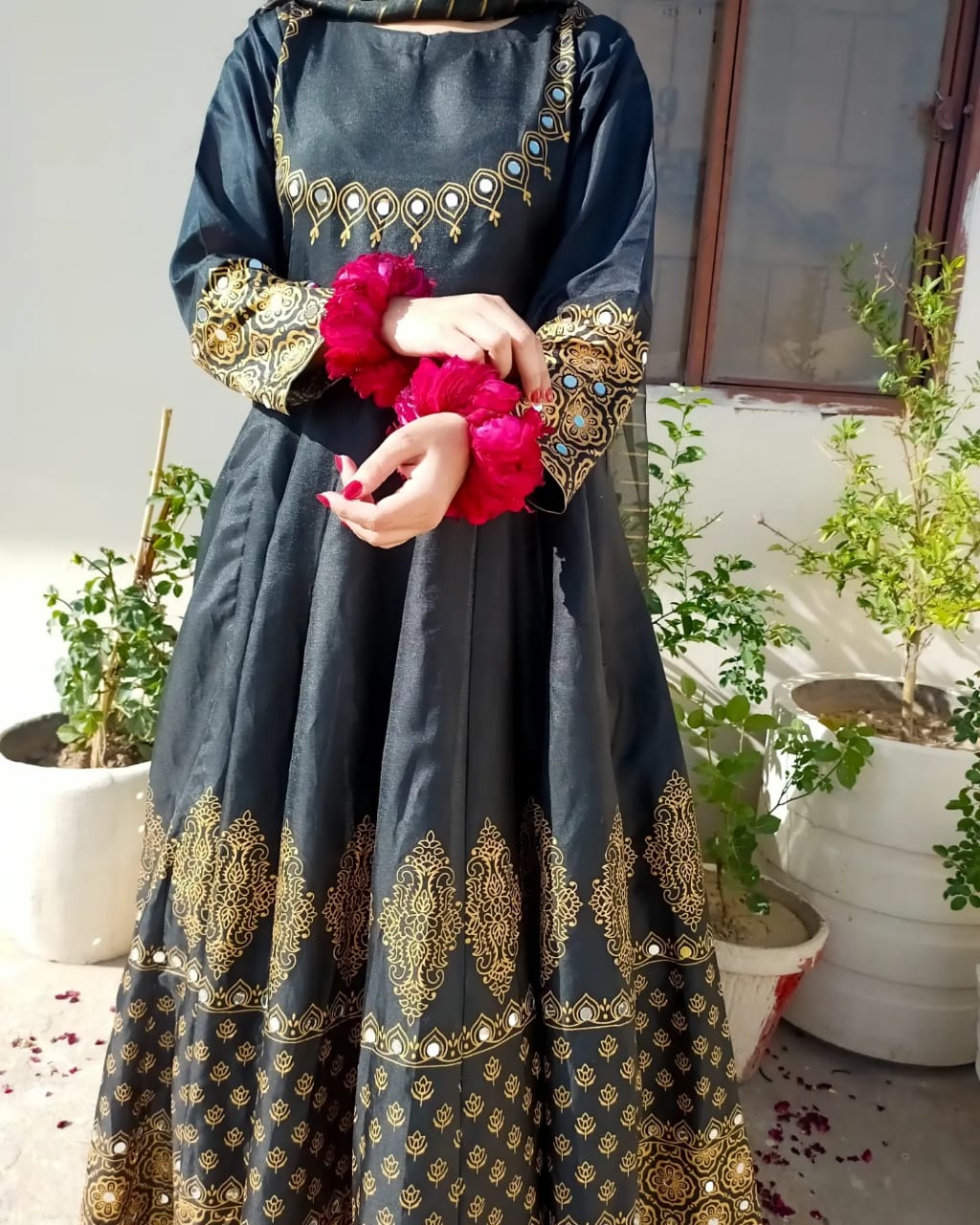 Anar kali 3pc maxi