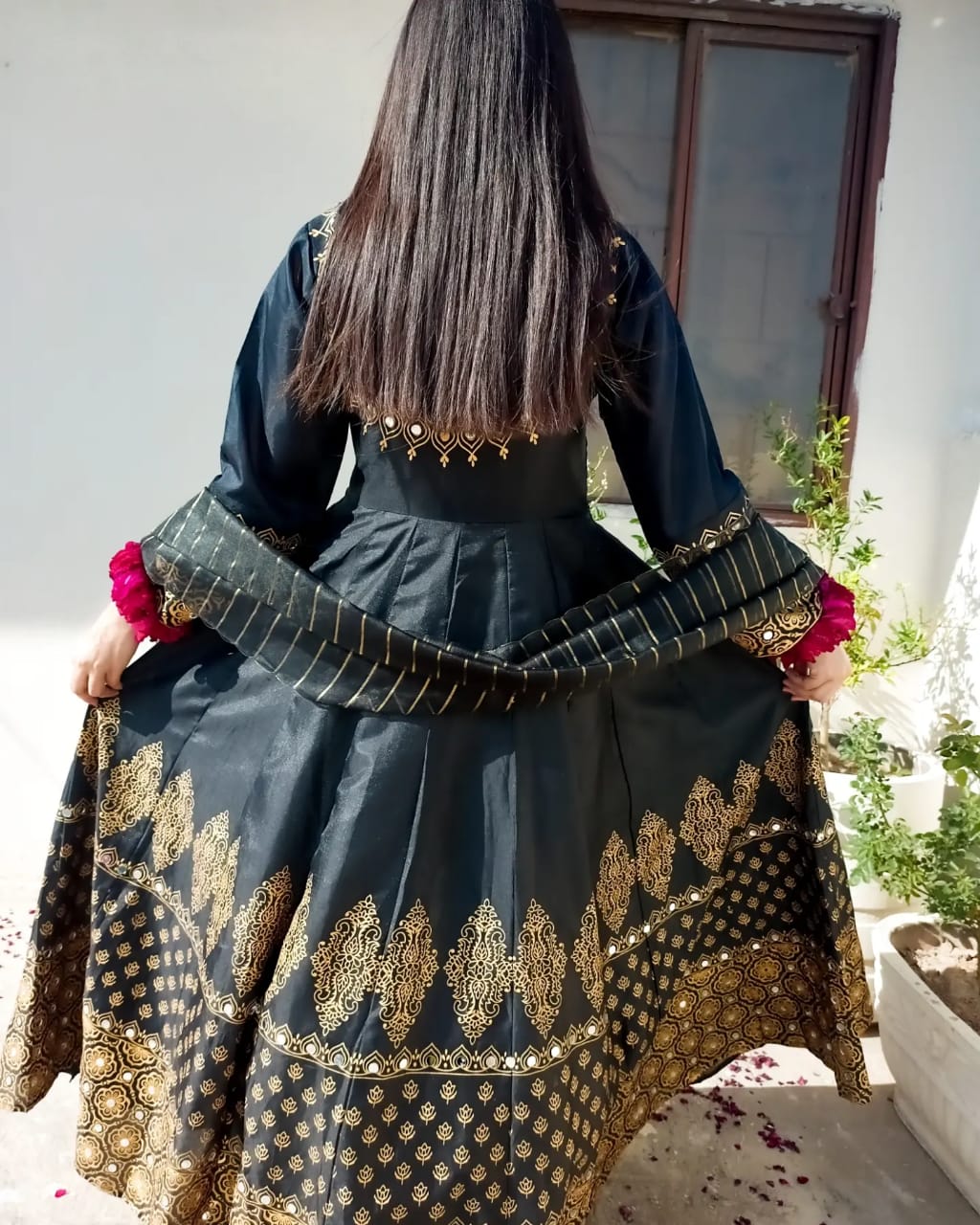 Anar kali 3pc maxi