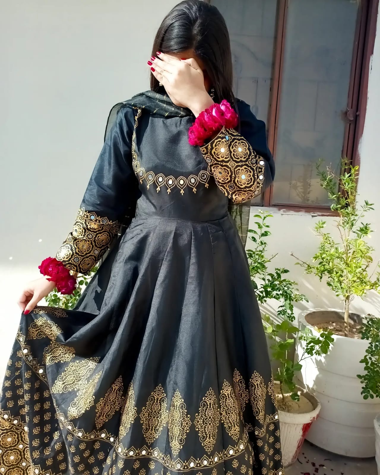 Anar kali 3pc maxi