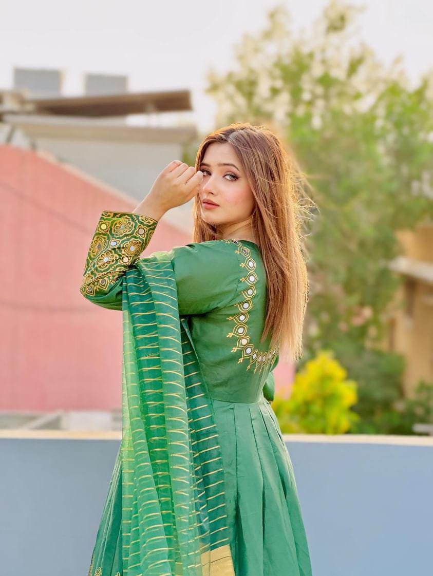 ANAR KALI IN GREEN