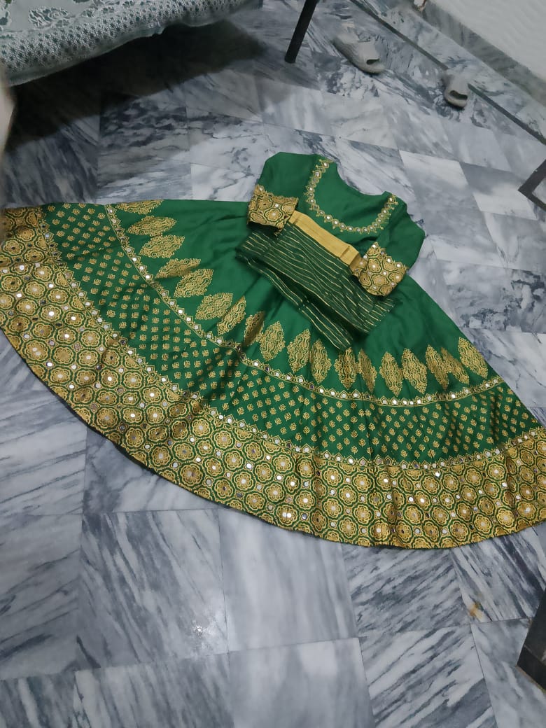 ANAR KALI IN GREEN