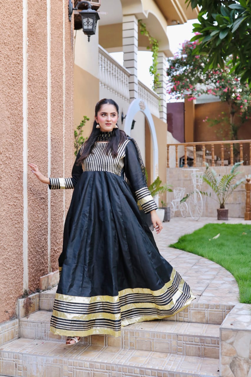 GUL NASEEM IN BLACK 3PC